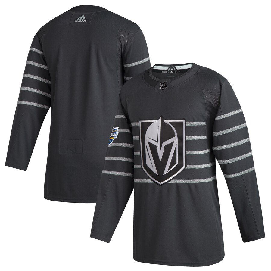 Men Vegas Golden Knights Adidas Gray 2020 NHL AllStar Game Authentic Jersey